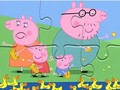 Játék Jigsaw Puzzle: Peppa sertéskacsa  online