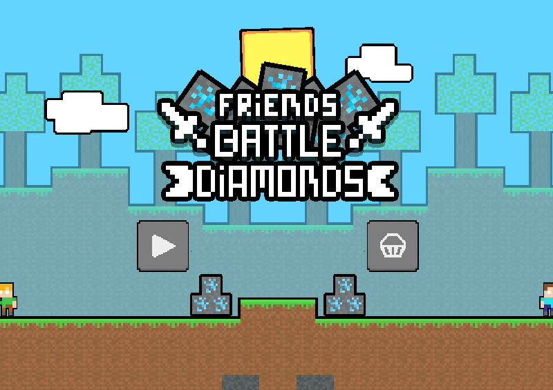Játék Barátok Battle Diamonds  online
