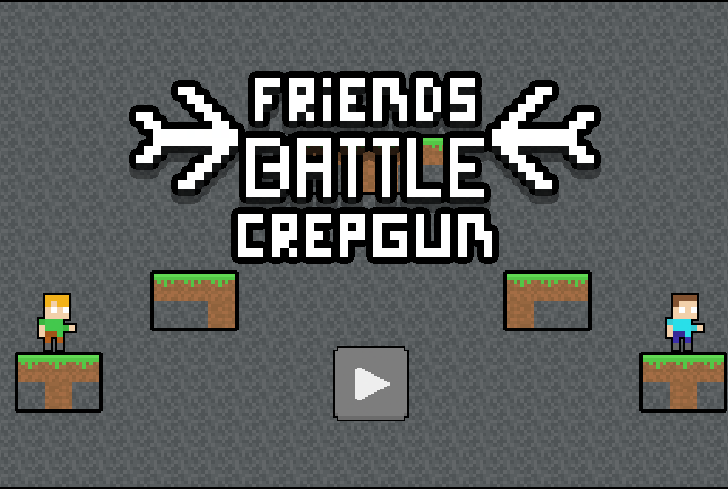 Játék Barátok csata krepgun online