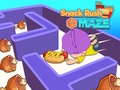 Játék Snack Rush labirintus  online