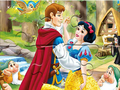 Játék Jigsaw Puzzle: Hófehérke táncol  online