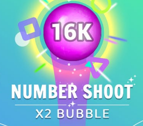 Játék Szám Shoot x 2 buborék  online