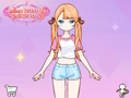 Játék Anime öltöztetős baba öltöztetős  online