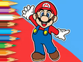Játék Kifestőkönyv: Mario Happy Skating  online
