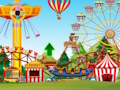 Játék Menekülés a Vidámparkból  online