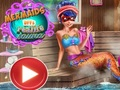 Játék Mermaids BFFs Reallife szauna  online