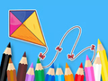 Játék Kifestőkönyv: Bowknot Kite  online