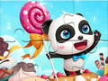 Játék Jigsaw puzzle: Panda Candy World online