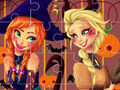 Játék Hercegnő Halloween Jigsaw online