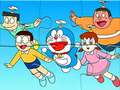 Játék Jigsaw puzzle: Doraemon repül online