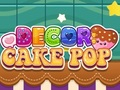 Játék Dekoráció: Cake Pop  online