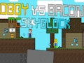 Játék Omby vs szalonna: McSkyblock online