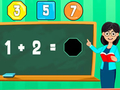 Játék Gyerekkvíz: Tanuljunk meg néhány matematikai egyenletet 2  online
