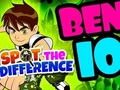 Játék Ben 10 Találja meg a különbséget  online