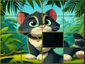 Játék Macska puzzle -csúszás online