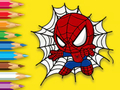 Játék Kifestőkönyv: Baby Spiderman  online