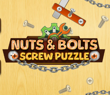 Játék Facsavarok anyák csavartűs puzzle  online