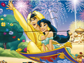 Játék Jigsaw Puzzle: Aladdin lámpája  online