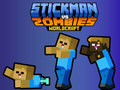 Játék Stickman vs Zombies Worldcraft online