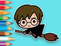 Játék Kifestőkönyv: Repülő Potter  online