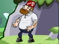 Játék Őrült bácsi vs zombik  online