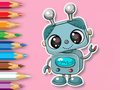 Játék Kifestőkönyv: Mosolyrobot  online