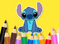 Játék Kifestőkönyv: Stitch  online