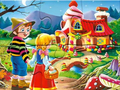 Játék Jigsaw Puzzle: Mézeskalács ház  online
