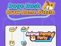 Játék Doge Rush: Rajzolj otthoni rejtvényt  online