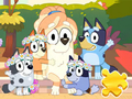 Játék Jigsaw puzzle: Bluey Sweet Portré online