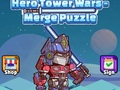 Játék Hero Tower Wars egyesítése puzzle  online