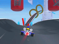 Játék Őrült gokartverseny  online