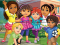 Játék Jigsaw puzzle: Dora a városba online
