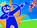 Játék Piros és kék Stickman kémrejtvények 2  online