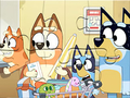 Játék Jigsaw puzzle: Bluey Shopping Day online