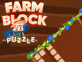 Játék Farm blokk puzzle  online