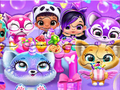 Játék Jigsaw Puzzle: Fluvsies család  online