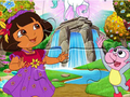 Játék Jigsaw puzzle: Dora Wonderland online
