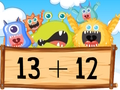 Játék Szörny matematika  online