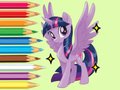 Játék Kifestőkönyv: Twilight Sparkle  online