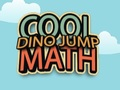 Játék Hűvös dino jump matematika online