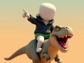 Játék Stickman. Dinoszaurusz Aréna  online
