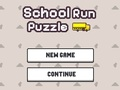 Játék Iskolai futó puzzle online