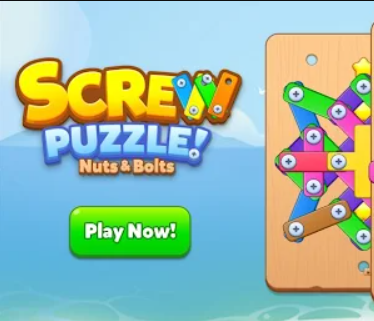 Játék Csavaros Puzzle  online