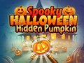 Játék Kísérteties Halloween rejtett tök  online