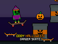 Játék Obby Halloween veszélykor korcsolya online