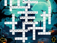 Játék Halloween keresztrejtvények  online