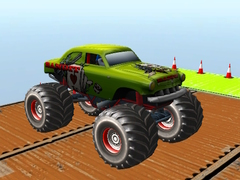 Játék Mega rámpa Monster truck  online