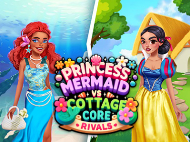 Játék Princess Cottage Core vs Mermaid Core riválisok  online