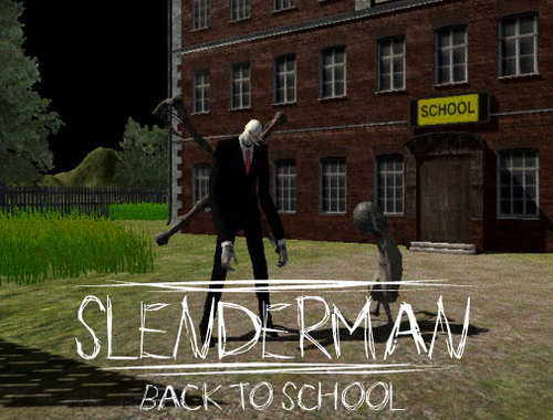 Játék Slenderman Vissza az iskolába  online
